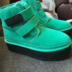 Rare green/teal platform UGGS